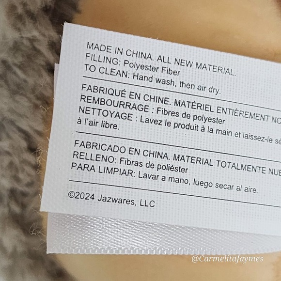 DRAY ⛄️ Gold Winter Yeti W/Hat Xmas Ornament Original Squishmallows Kellytoy NWT - Picture 8 of 8